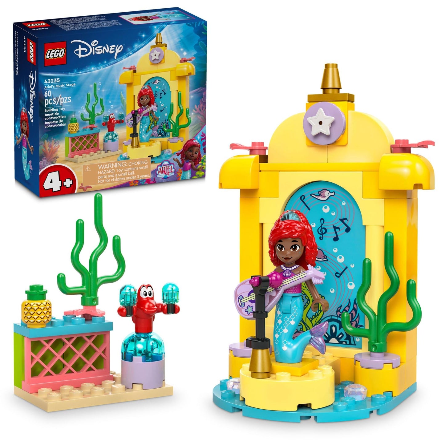 LEGO Disney Princess Ariel’s Music Stage 43235