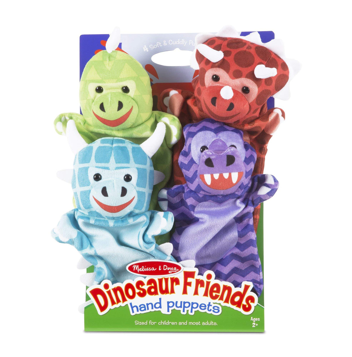 Melissa & Doug Dinosaur Friends Hand Puppets