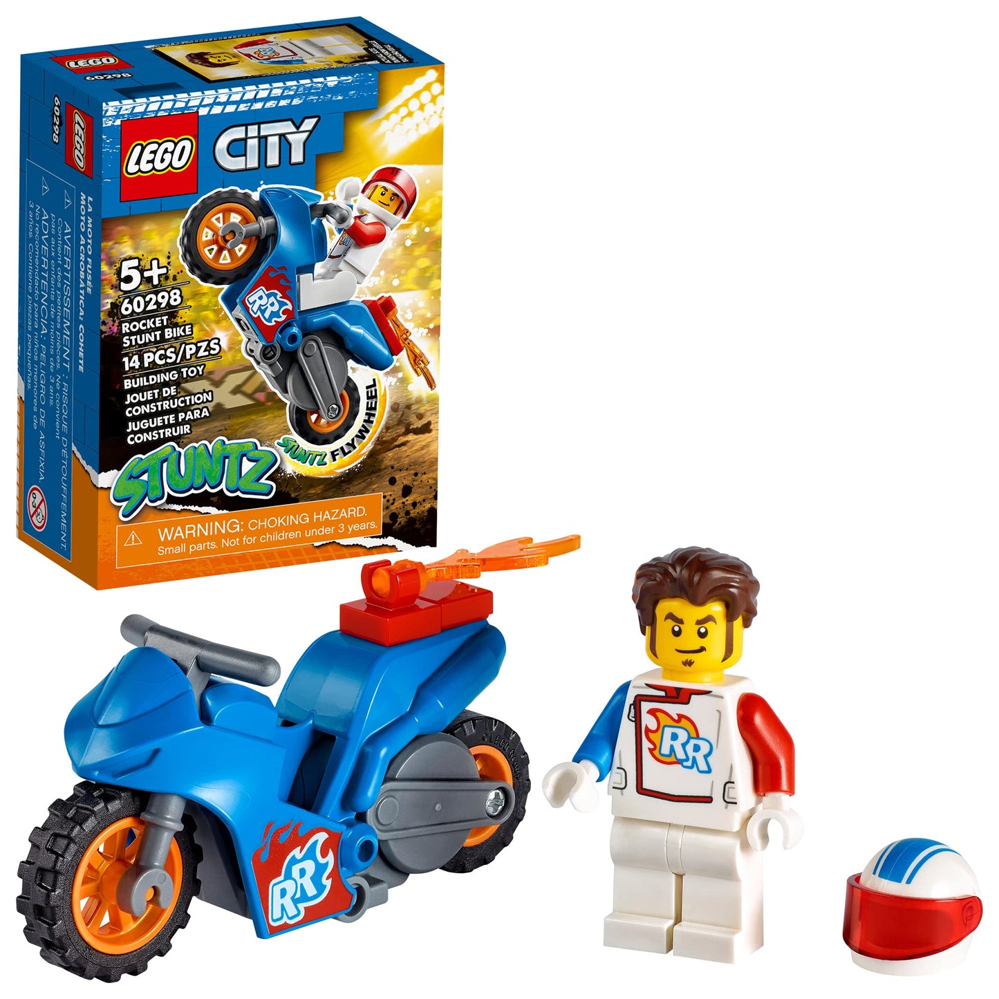 LEGO City Rocket Stunt Bike 60298