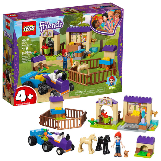 LEGO Friends 4+ Mia's Foal Stable 41361