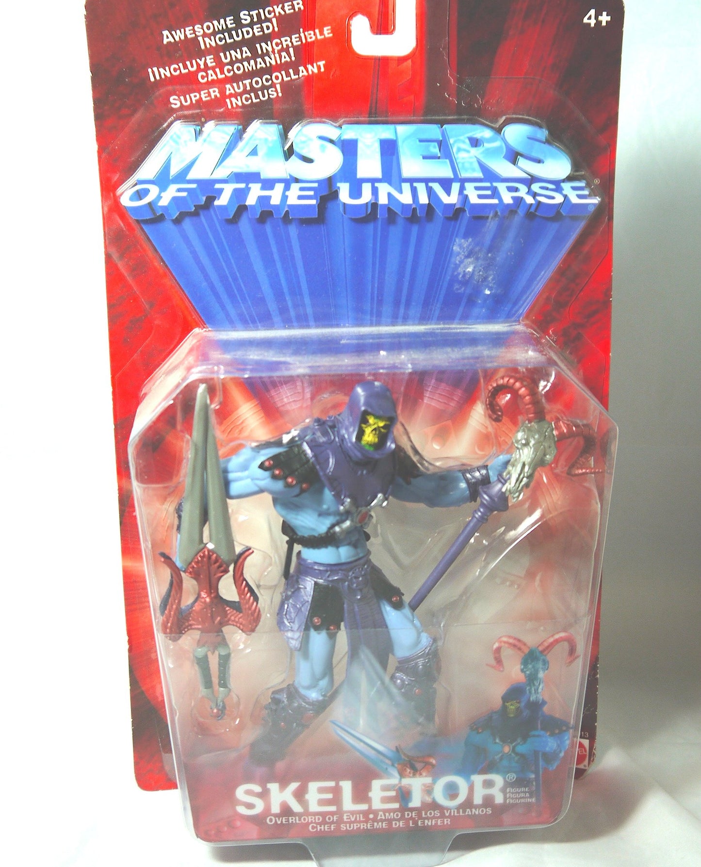 Masters of The Universe Skeletor (Blue) Action Figure