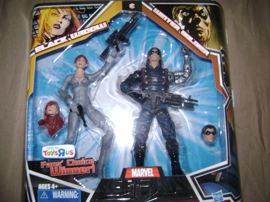 Marvel Legends Fans Choice Exclusive Action Figure 2Pack Black Widow WInter Soldier