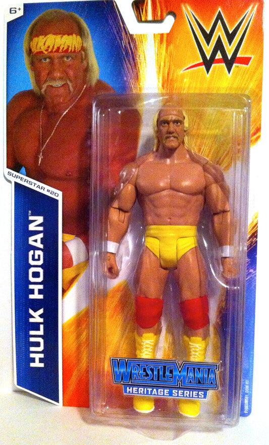 WWE Figure Heritage Series -Superstar #20 Hulk Hogan Figure