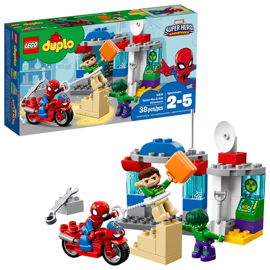 LEGO Duplo Super Heroes Duplo Super Heroes Spider-Man & Hulk Adventures 10876