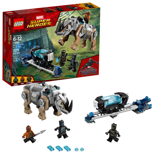 LEGO Marvel Super Heroes Rhino Face-Off by The Mine 76099