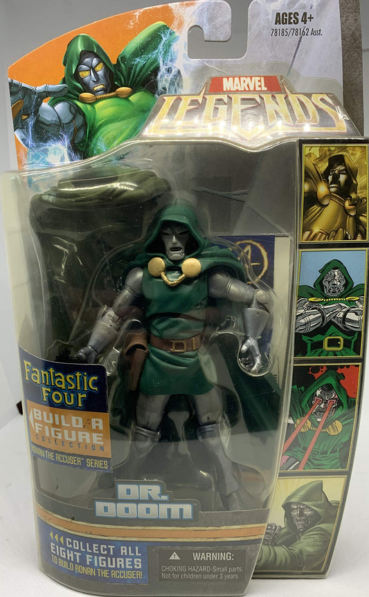Marvel Legends Fantastic Four Build A Figure Dr. Doom Ronan The Accuser Series