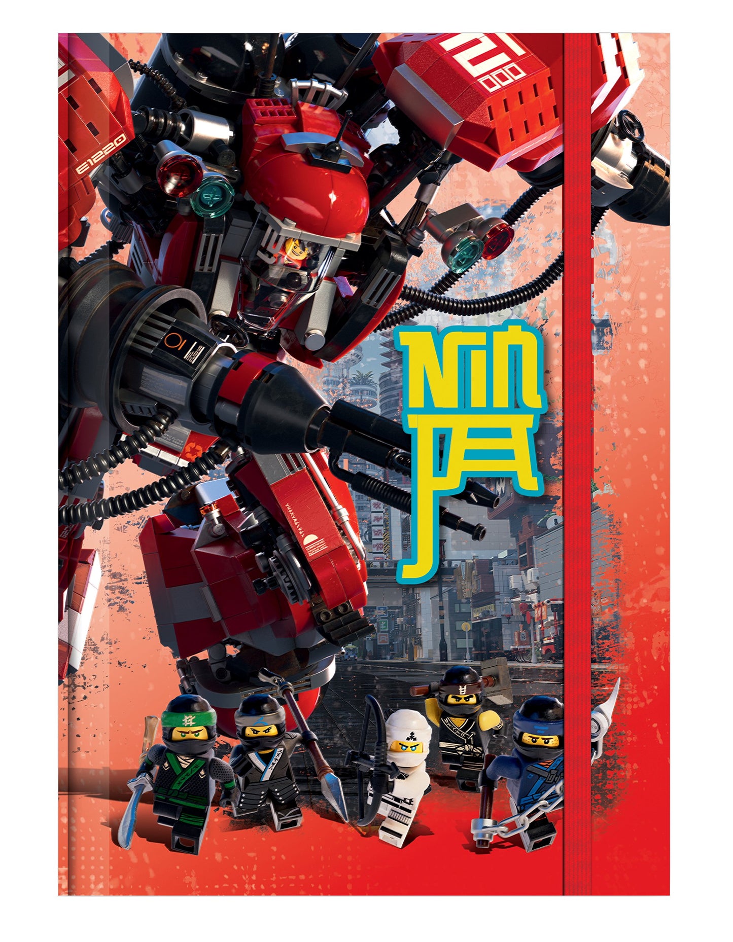 LEGO Ninjago Movie Kai Hardcover Journal Diary - 96 Pages