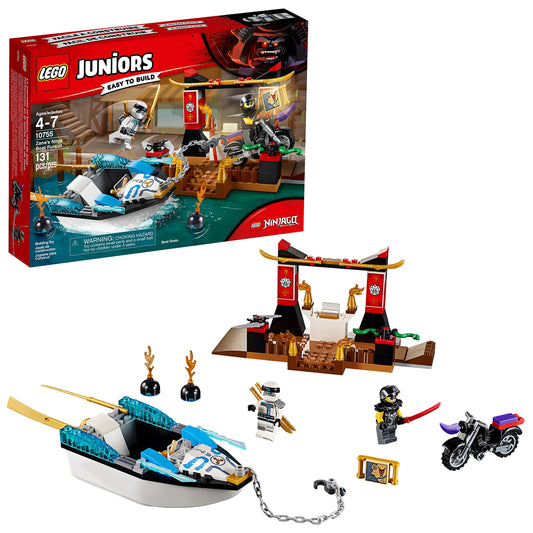 LEGO Juniors Zane's Ninja Boat Pursuit 10755