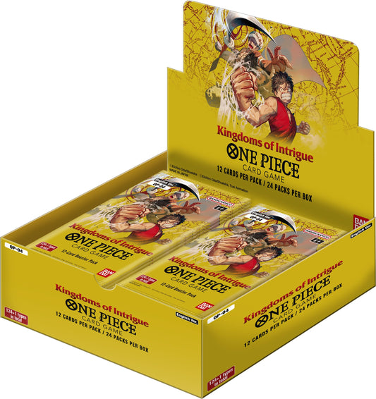One Piece TCG: Kingdoms of Intrigue - Booster Box - Kingdoms of Intrigue (OP04)