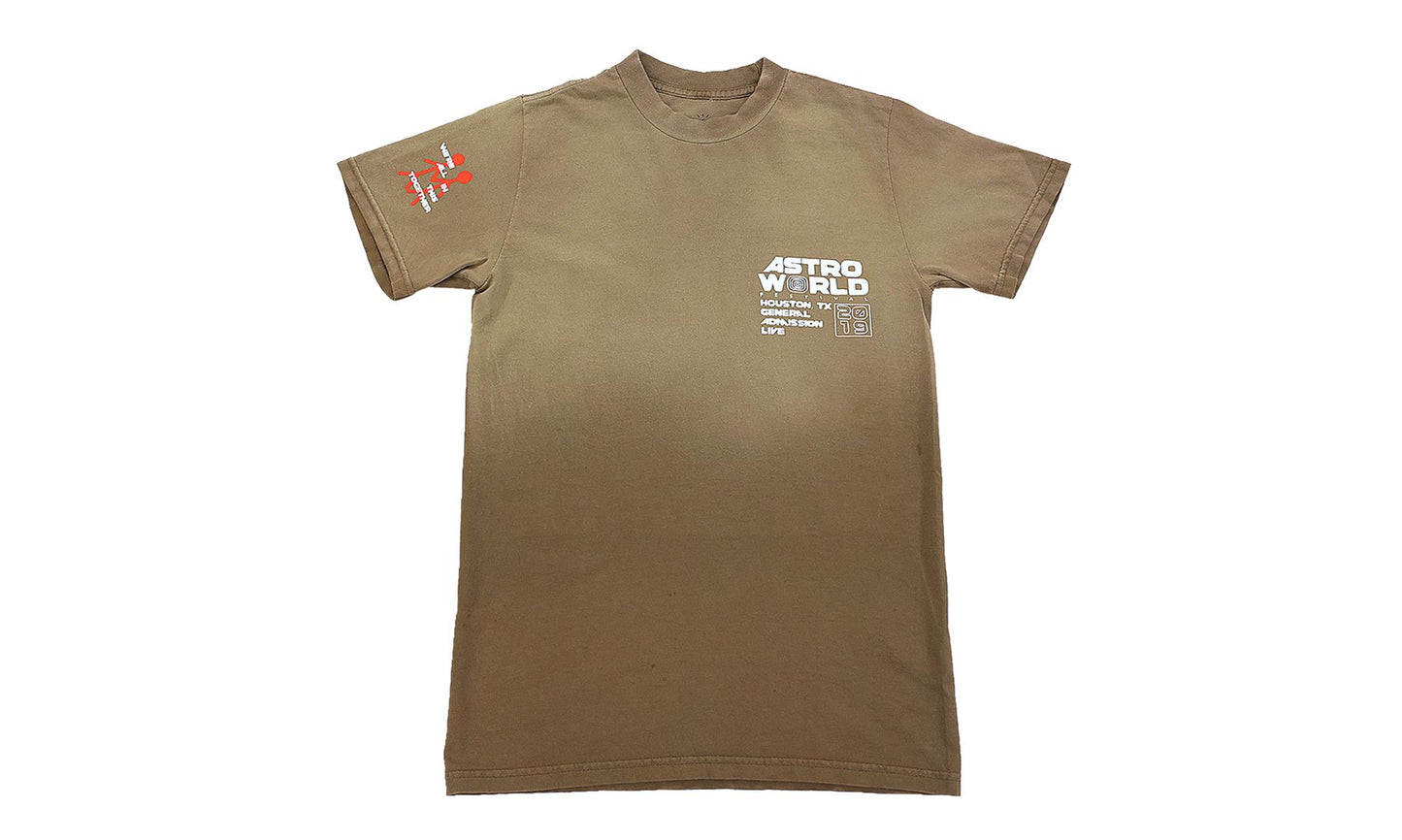 Travis Scott Official Souvenir Tee Brown