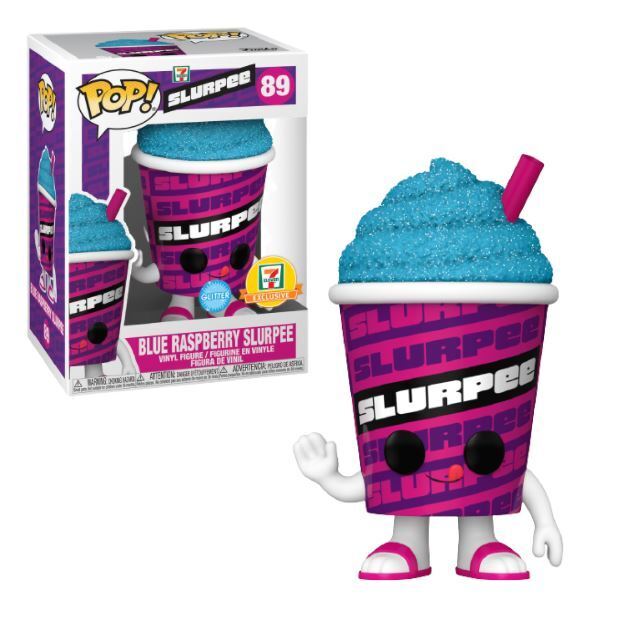 Funko POP! Ad Icons 7-11 Slurpee Blue Raspberry Slurpee #89 [Glitter] Exclusive