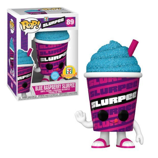 Funko POP! Ad Icons 7-11 Slurpee Blue Raspberry Slurpee #89 [Glitter] Exclusive