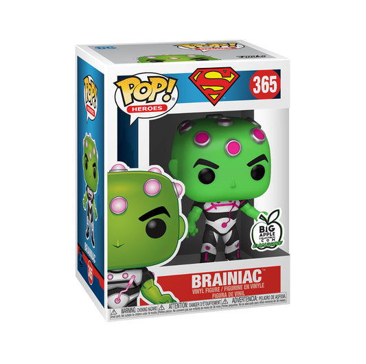 Funko POP! DC Heroes - Superman - Brainiac #365 Big Apple Collectibles Exclusive