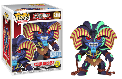 Funko POP! Super Animation Yu-Gi-Oh! Exodia Necross Glow in The Dark eVend Exclusive