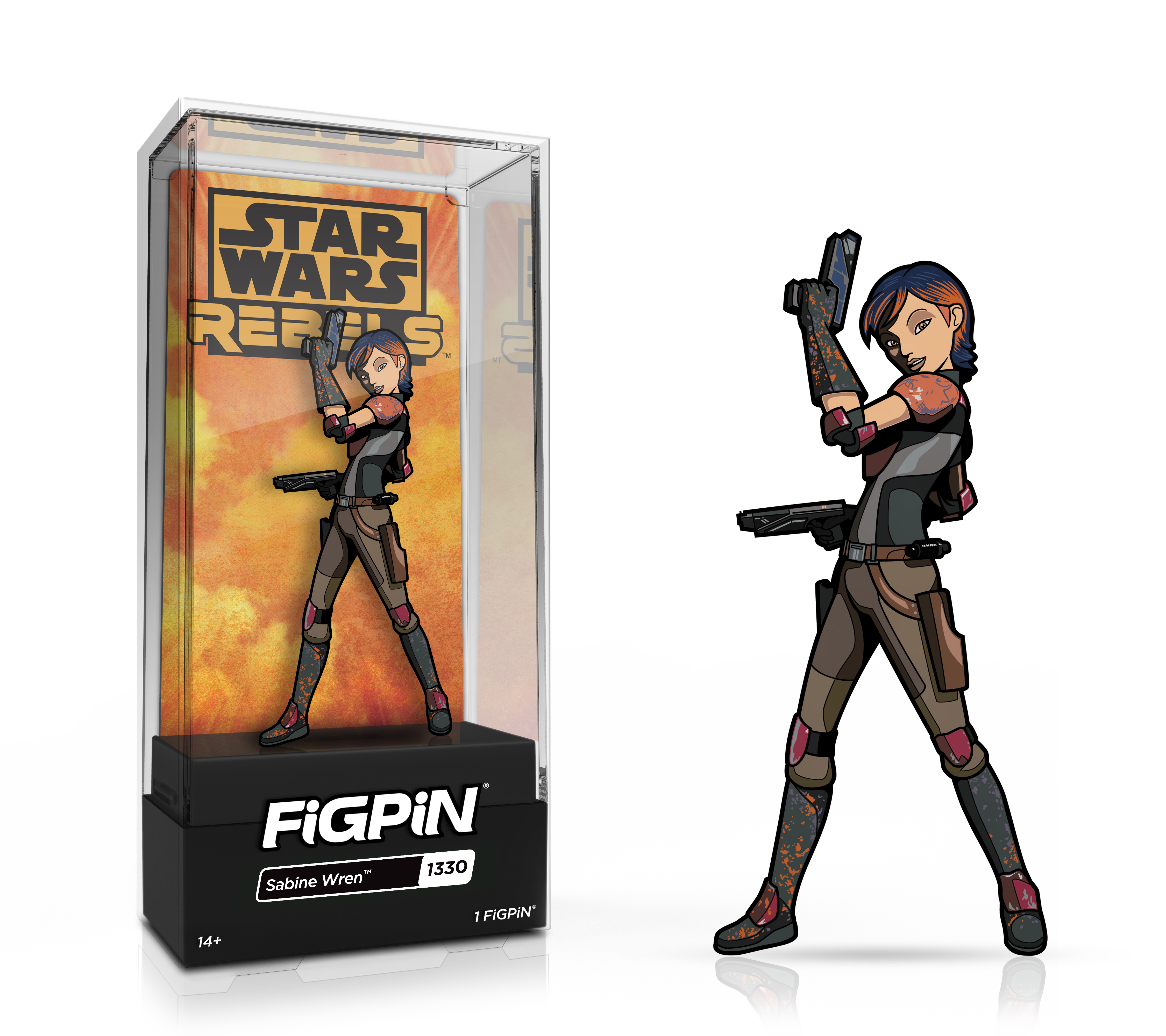 FiGPiN Star Wars Rebels Sabine Wren #1330 eVend Exclusive