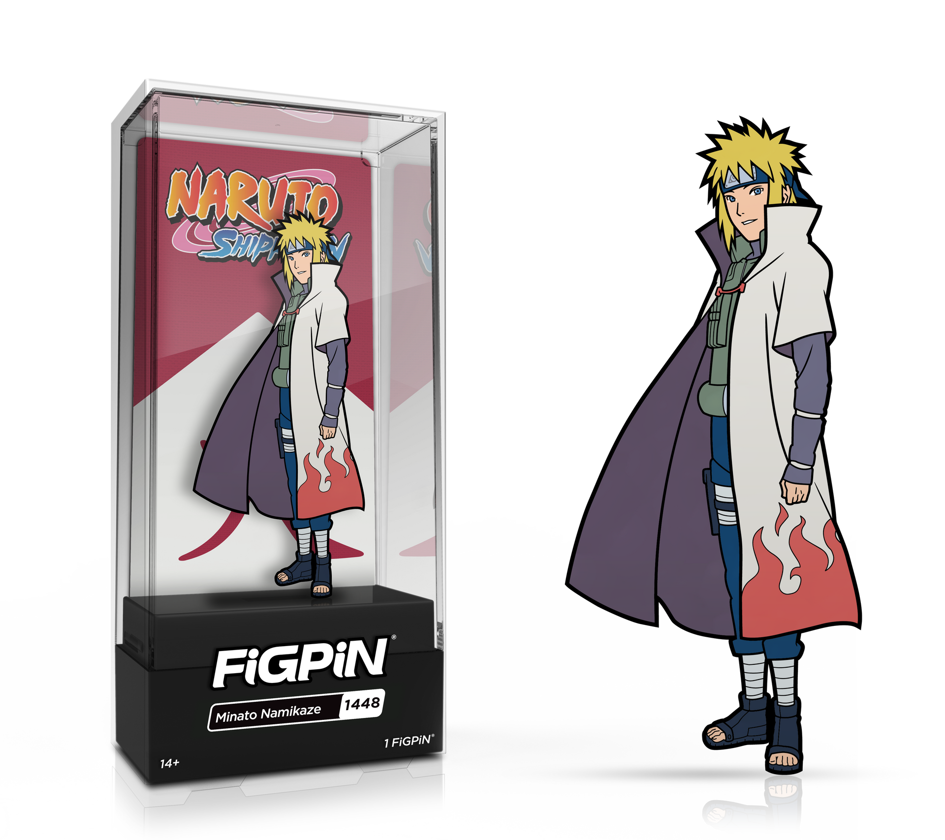 FiGPiN Naruto Shippuden Minato Namikaze #1448 LE 1000 eVend Exclusive