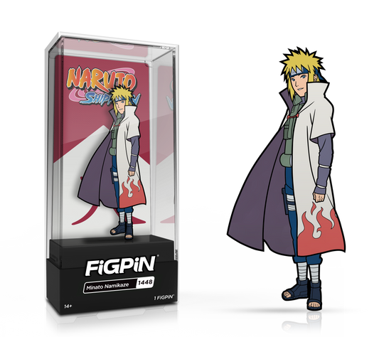 FiGPiN Naruto Shippuden Minato Namikaze #1448 LE 1000 eVend Exclusive