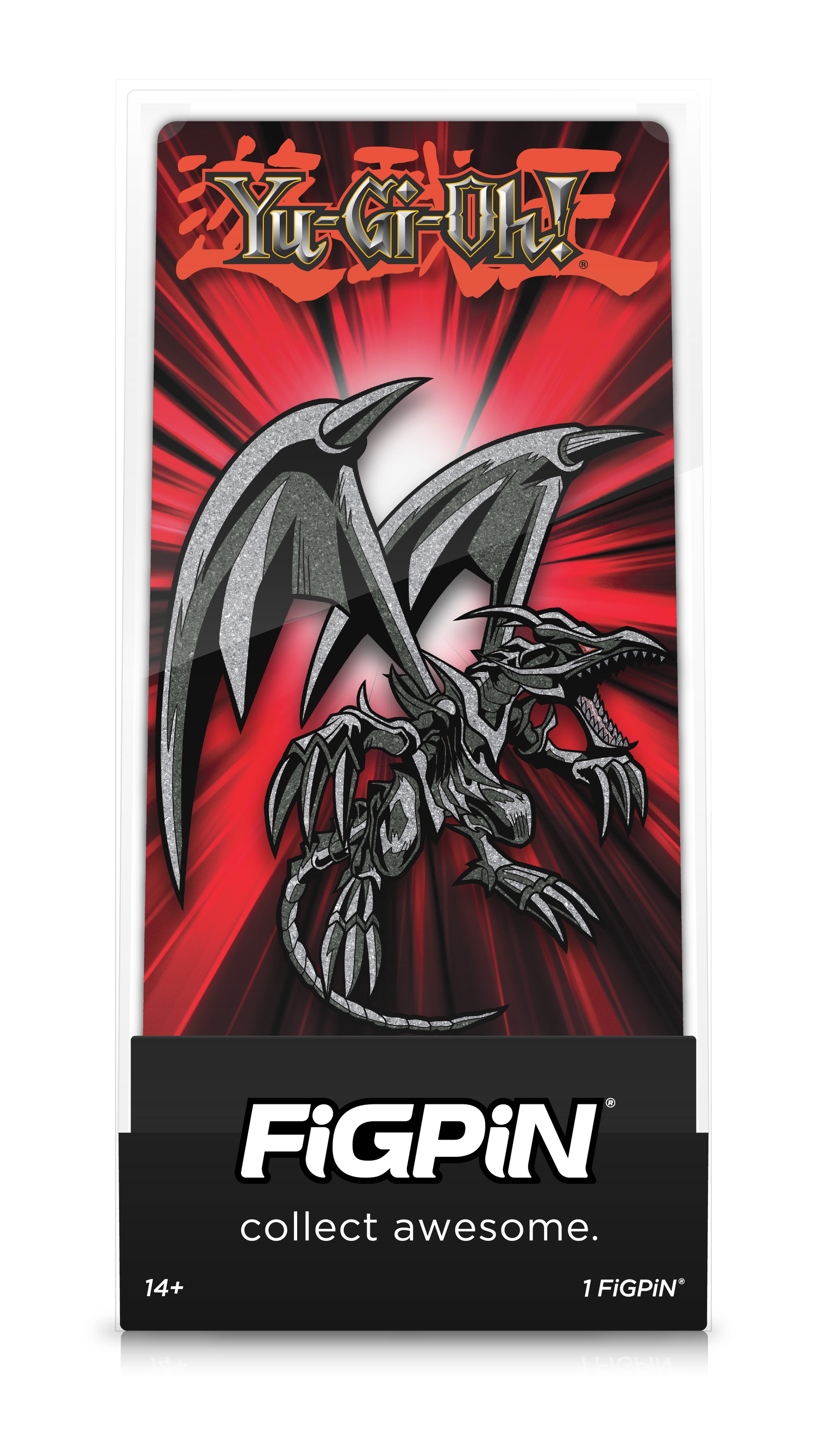 FiGPiN Yu-Gi-Oh! - Glitter Red-Eyes Black Dragon eVend LE 1000 Exclusi FiGPiN Yu-Gi-Oh! - Glitter Red-Eyes Black Dragon eVend LE 1000 Exclusi