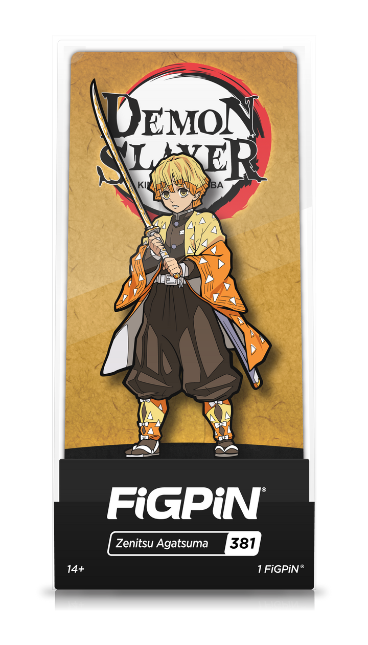 FiGPiN Classic: Demon Slayer Zenitsu Agatsuma