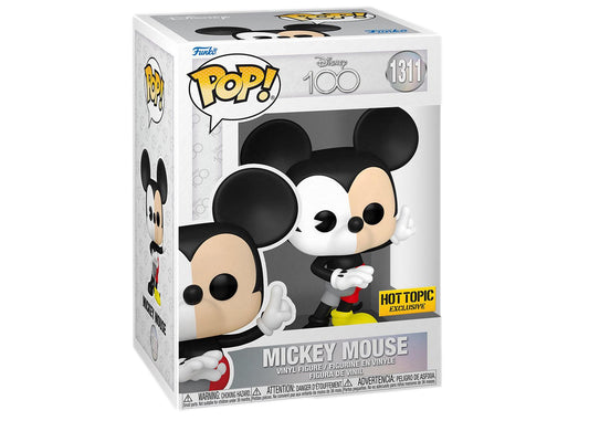 Funko POP! Disney - Disney: 100 Years of Wonder - Mickey Mouse #1311 [Half in Color] Hot Topic Exclusive