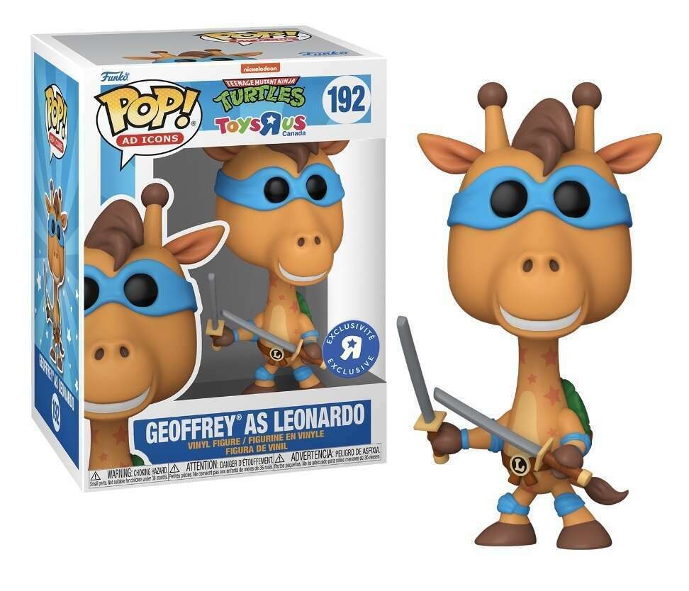Funko POP! Ad Icons - TMNT x Toys R Us - Geoffrey as Leonardo #192 Toys 'R' Us Exclusive