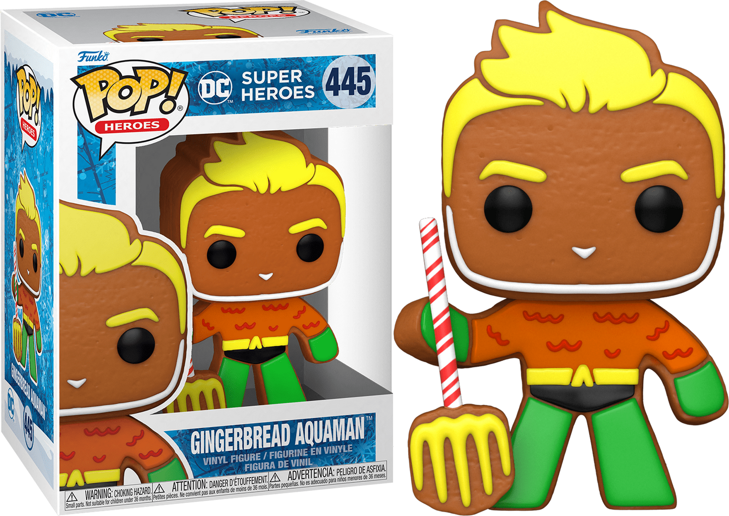 Gingerbread Bundle - Aquaman, Captain Marvel, Scarlet Witch, Thor, Black Panther, Captain America Funko POP!