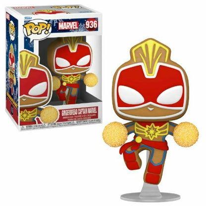 Gingerbread Bundle - Aquaman, Captain Marvel, Scarlet Witch, Thor, Black Panther, Captain America Funko POP!