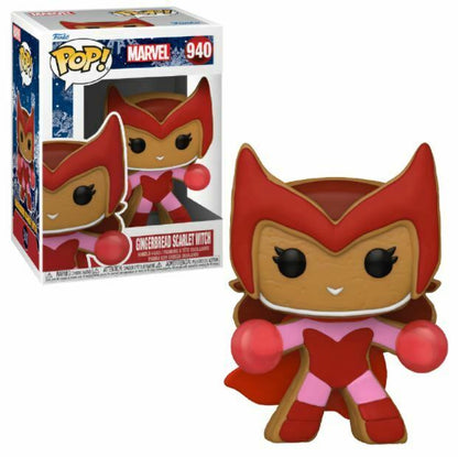 Gingerbread Bundle - Aquaman, Captain Marvel, Scarlet Witch, Thor, Black Panther, Captain America Funko POP!