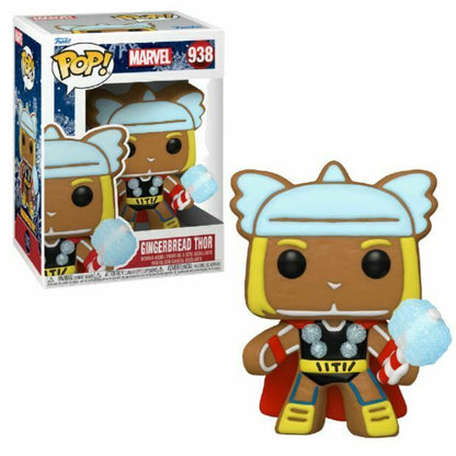 Gingerbread Bundle - Aquaman, Captain Marvel, Scarlet Witch, Thor, Black Panther, Captain America Funko POP!