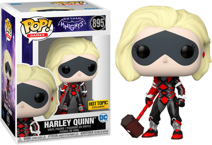 Funko POP! Games Gotham Knights Harley Quinn Exclusive Vinyl Figure