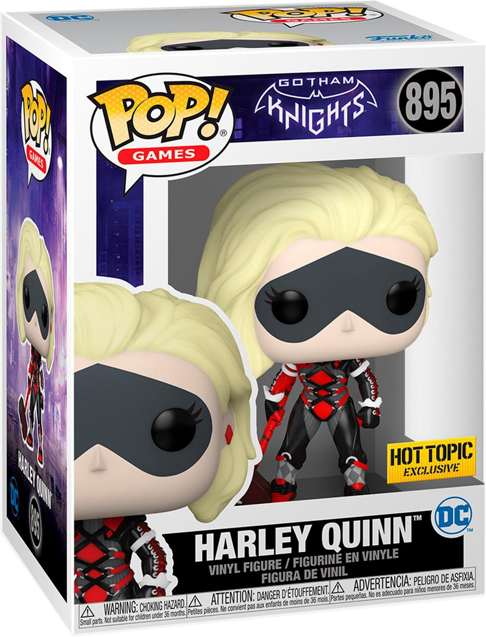 Funko POP! Games Gotham Knights Harley Quinn Exclusive Vinyl Figure