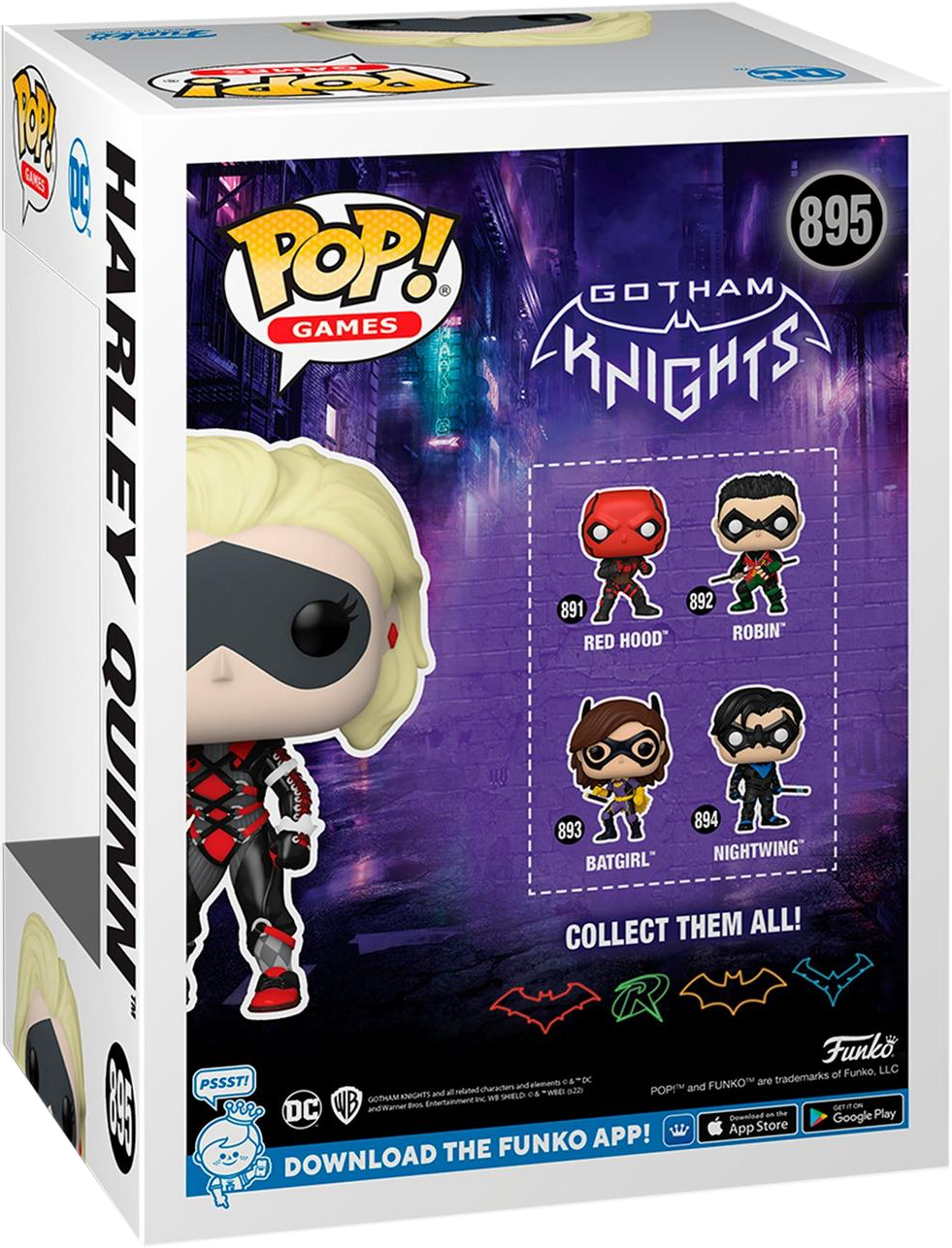 Funko POP! Games Gotham Knights Harley Quinn Exclusive Vinyl Figure