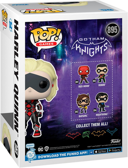 Funko POP! Games Gotham Knights Harley Quinn Exclusive Vinyl Figure