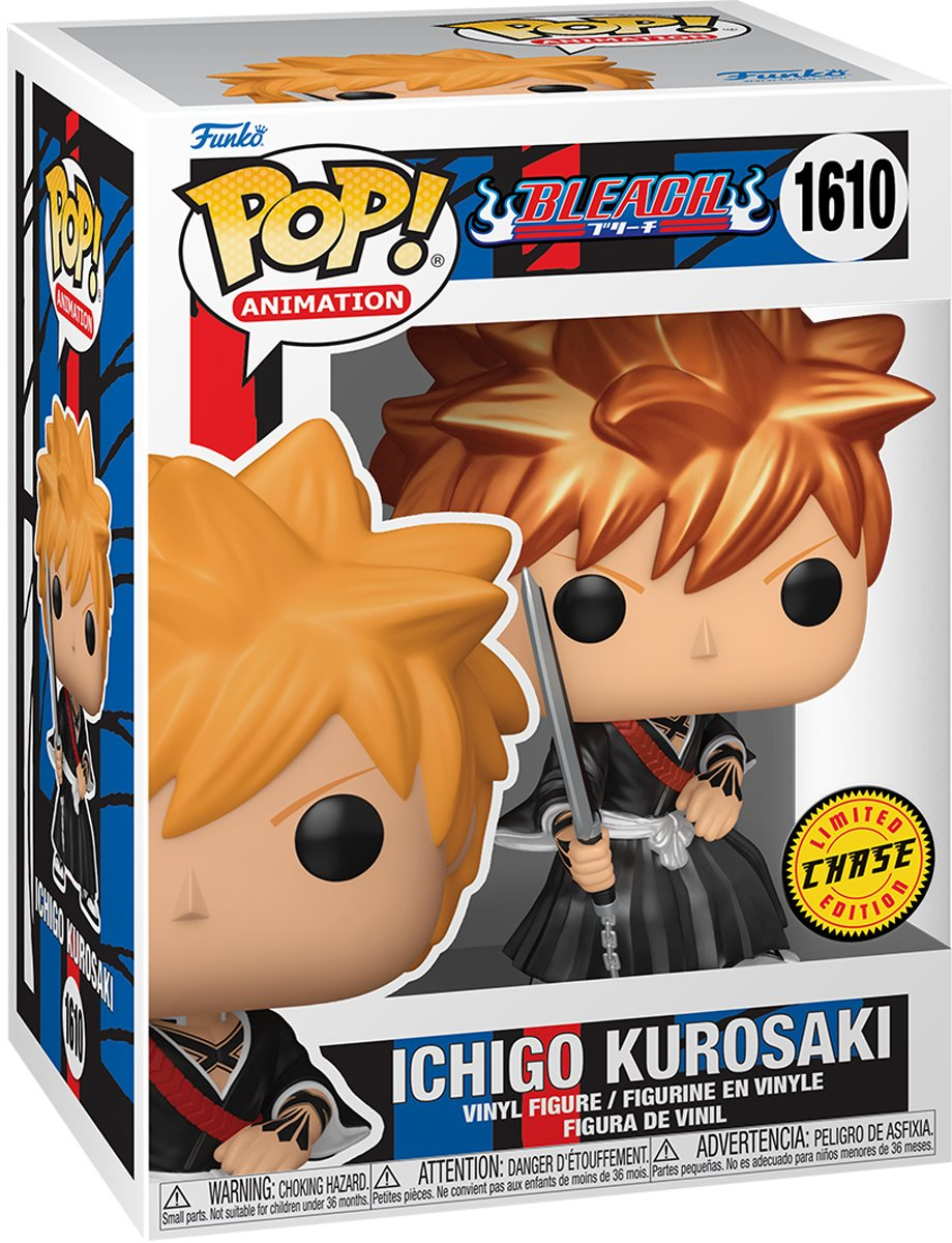 Funko POP! Animation Bleach Ichigo Kurosaki #1610 CHASE Metallic