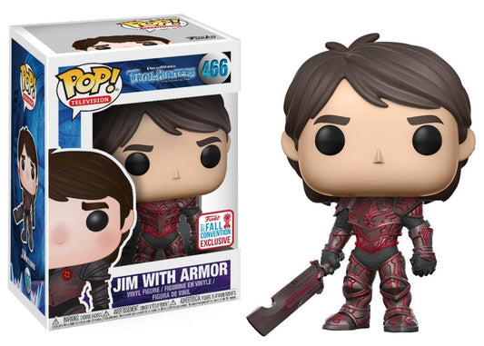 Funko POP! Television Jim with Armor #466 [Red] Exclusive