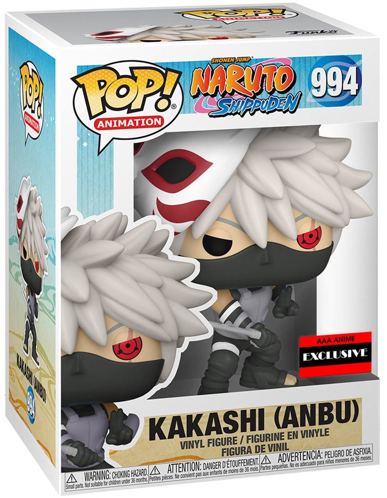 Naruto Exclusives Bundle - Killer Bee, Obito, Kakashi, Itachi, Sasuke Funko POP!