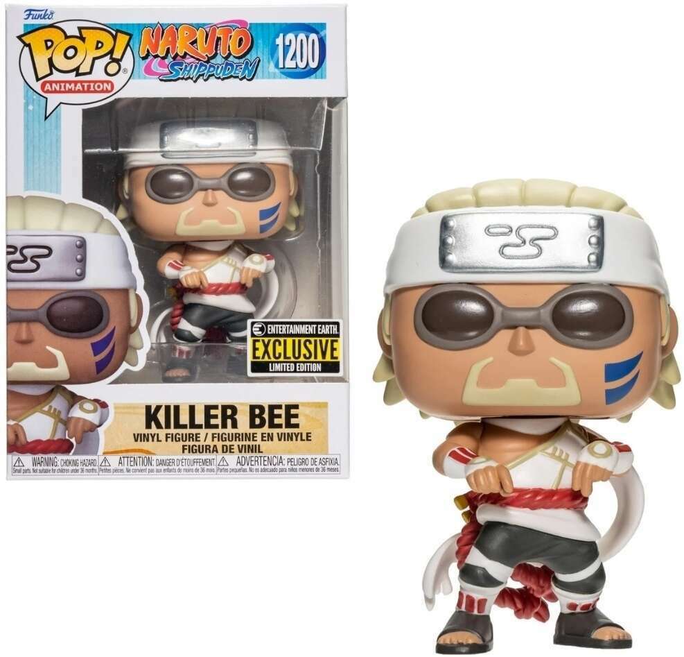 Naruto Exclusives Bundle - Killer Bee, Obito, Kakashi, Itachi, Sasuke Funko POP!