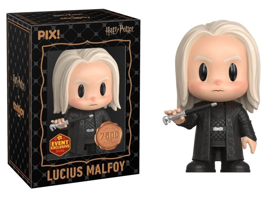 Thrilljoy x Harry Potter - Lucius Malfoy Pix! Vinyl Figure (chance of Lucius Malfoy CHASE) (2026 Spring Event Exclusive)