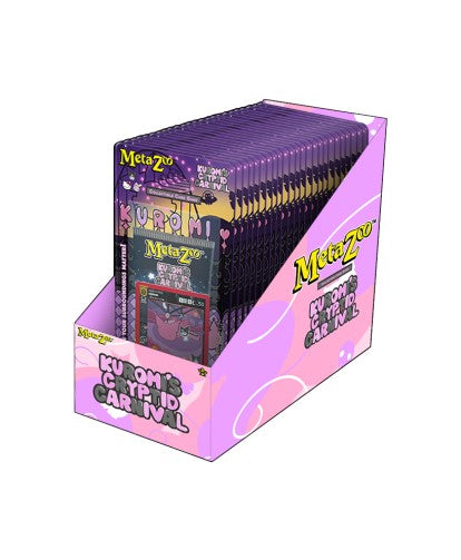 MetaZoo TCG: Blister Display Case Metazoo x Hello Kitty Kuromi's Cryptid Carnival