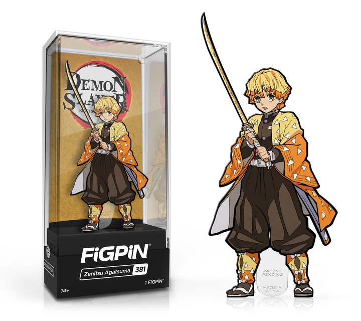 FiGPiN Classic: Demon Slayer Zenitsu Agatsuma