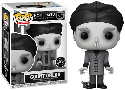 Funko Pop! Movies: Nosferatu A Symphony of Terror 100th Anniversary - Count Orlok #1267 Black and White Chase