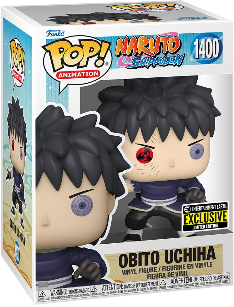 Naruto Exclusives Bundle - Killer Bee, Obito, Kakashi, Itachi, Sasuke Funko POP!