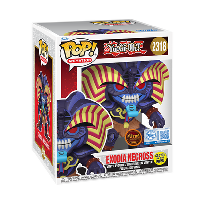 Funko POP! Super Animation Yu-Gi-Oh! Exodia Necross Glow in The Dark eVend Exclusive