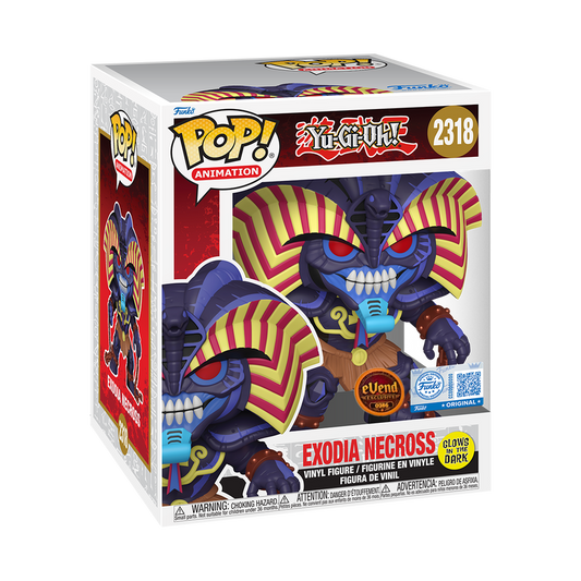 Funko POP! Super Animation Yu-Gi-Oh! Exodia Necross Glow in The Dark eVend Exclusive