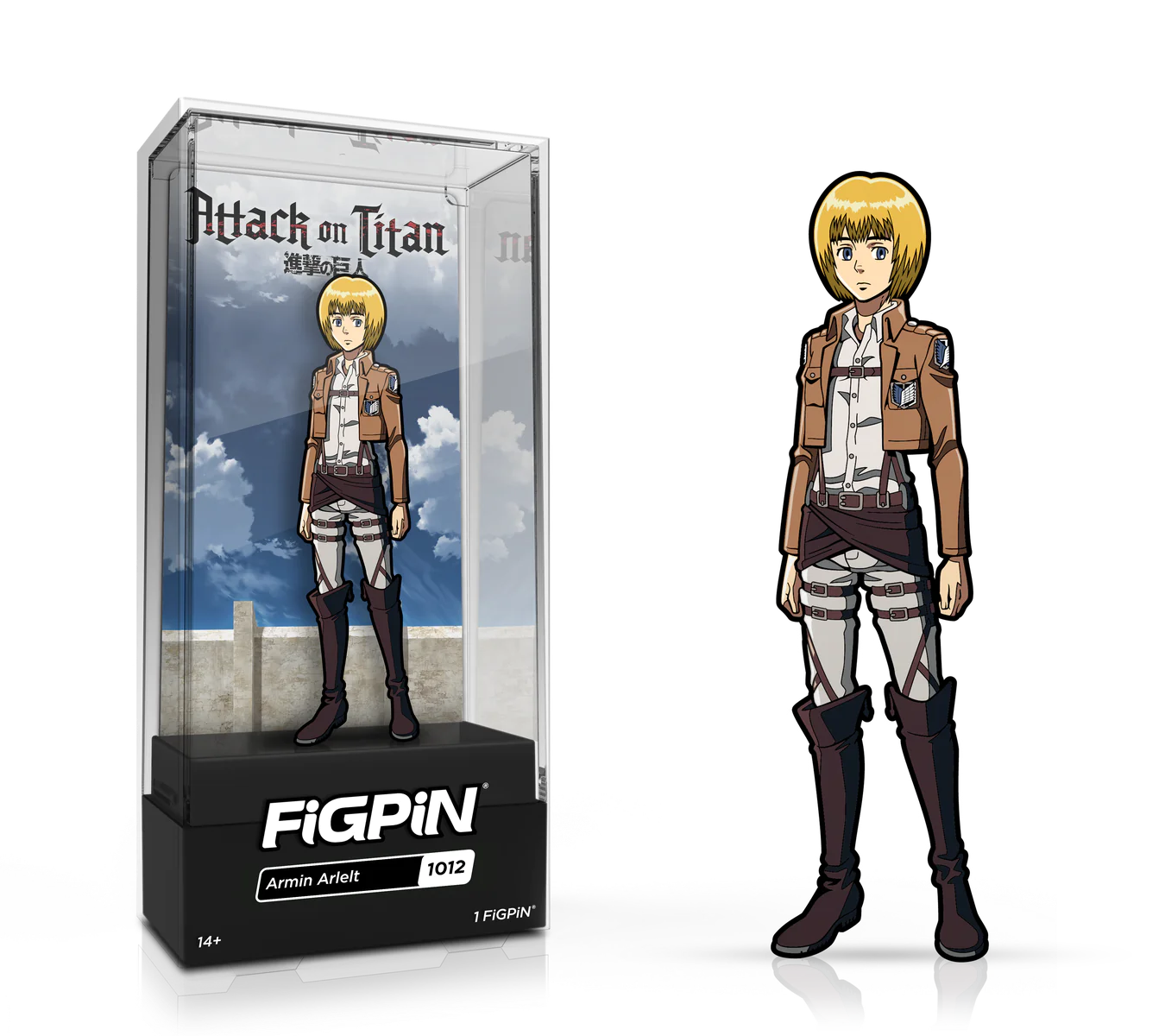 FiGPiN Attack On Titan Armin Arlelt #1012 eVend Exclusive