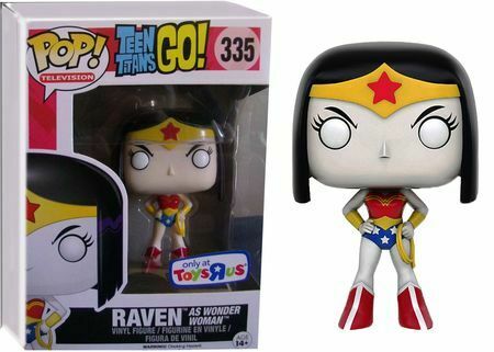 Funko POP! Animation Teen Titans GO! Raven As Wonder Woman #335 Exclusive