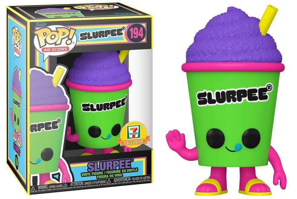 Funko POP! Ad Icons - 7-Eleven - Slurpee #194 [Blacklight | Purple] 7-Eleven Exclusive