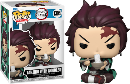 Demon Slayer Bundle - Nezuko, Tanjiro with Noodles, Tanjiro, Zenitsu, Muzan, Inosuke Funko POP!