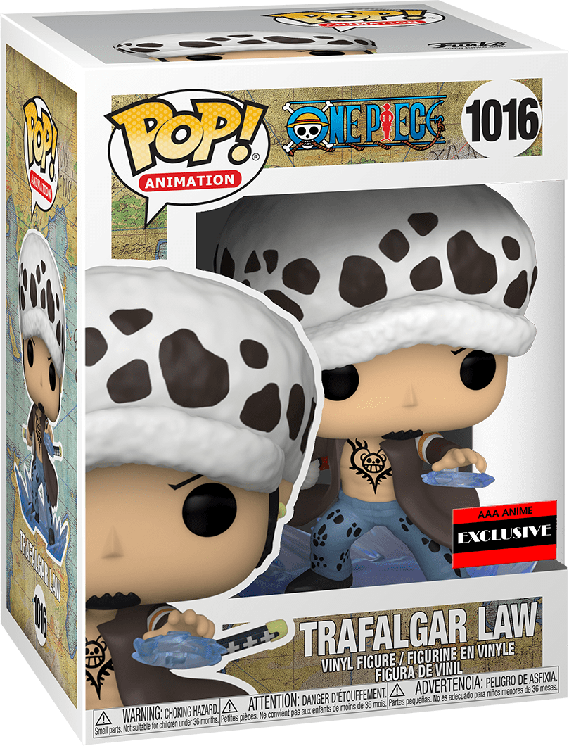 One Piece Bundle - Luffytaro, Red Hawk Luffy, Jinbe, Whitebeard, Trafalgar Law Funko POP!