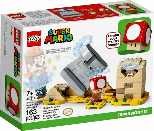 LEGO Super Mario: Monty Mole & Super Mushroom Expansion Set 40414